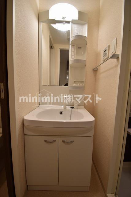 大阪市東成区玉津１丁目の賃貸マンションの洗面所