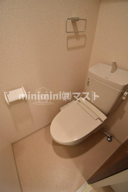 大阪市東成区玉津１丁目の賃貸マンションのトイレ