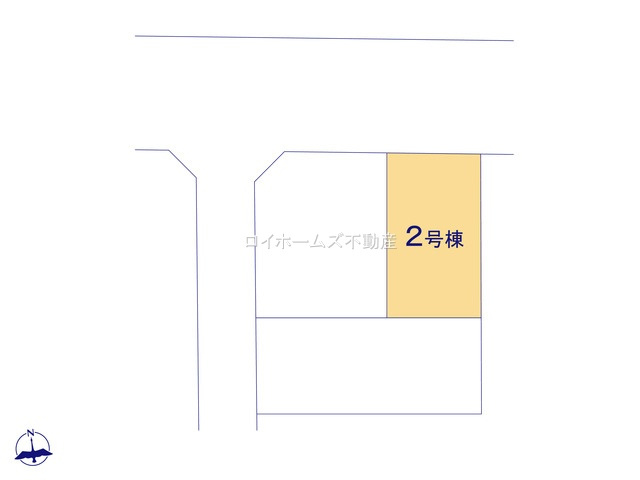【区画図】 | 刈谷市高津波町３丁目401『仲介料無料』新築戸建て | 2号棟