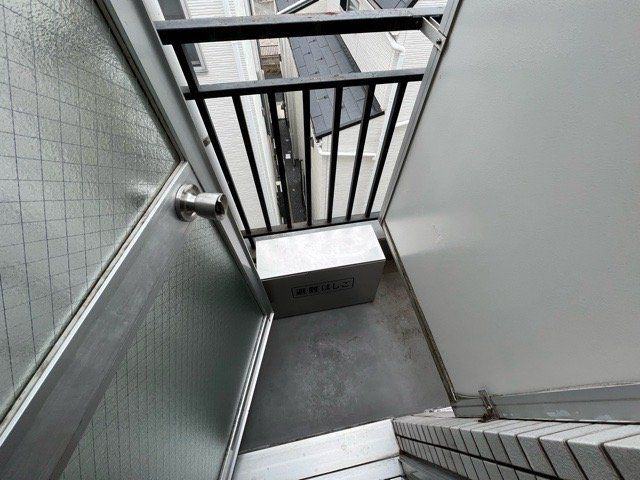 ライブコア赤羽のバルコニー