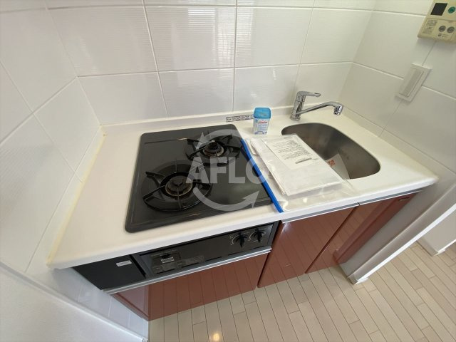 S-RESIDENCE Hoｍmachi Marksのキッチン|S-RESIDENCE Honmachi Marks　2口ガスシステムキッチン