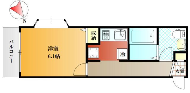 エスパス大山の間取り