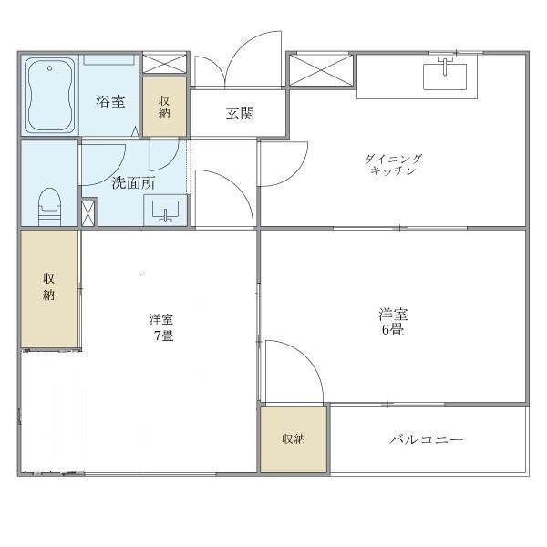 Ｃｙｂｅｌｅ駒込の間取り|間取りです。