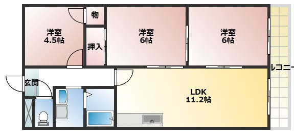 【間取り】 | ウィルコート
