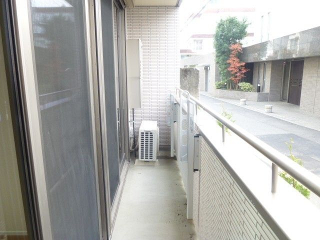 ココハウスのバルコニー