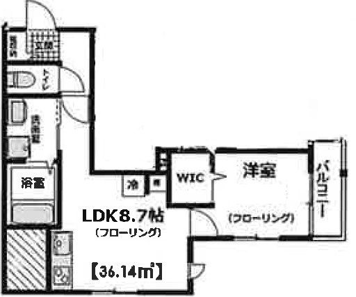 ストリームヒルズ祐天寺  の間取り|間取りです。