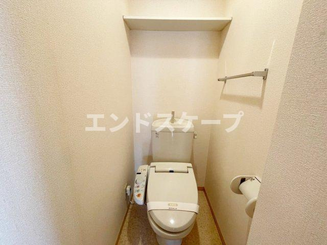 ヴィラ南雲Bのトイレ|高崎、前橋エリアのお部屋探しはエンドスケープまで！お客様の理想お聞かせ下さい♪