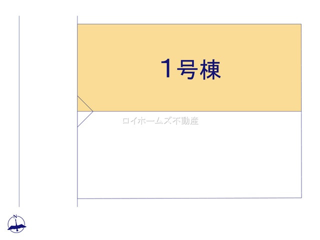 【区画図】 | 北名古屋市鹿田天田45『仲介料無料』新築戸建て | 1号棟