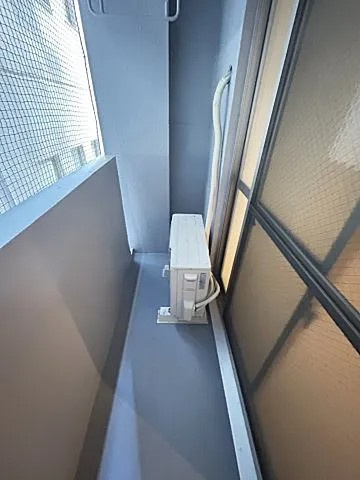 山海マンションのバルコニー