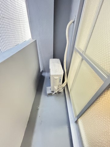 山海マンションのバルコニー