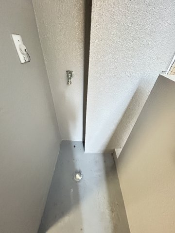 山海マンションのバルコニー