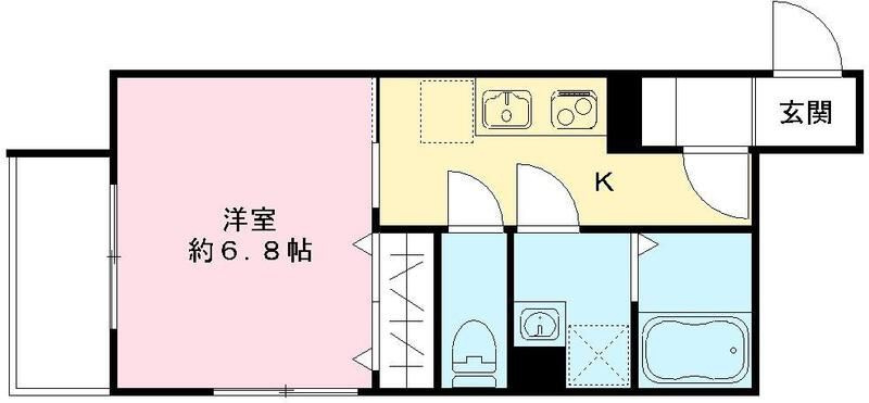 ルシダ中野の間取り|間取りです。