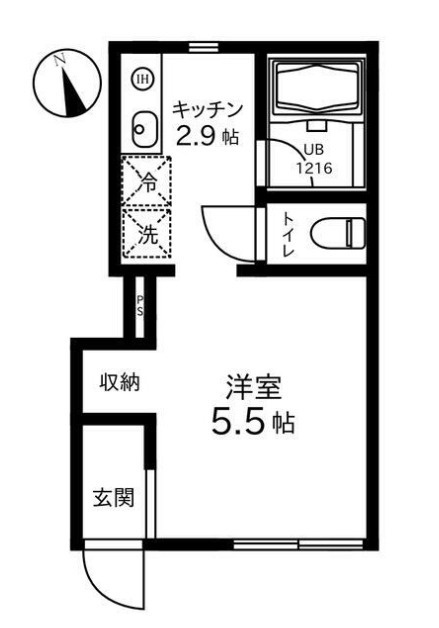 ラフルールの間取り
