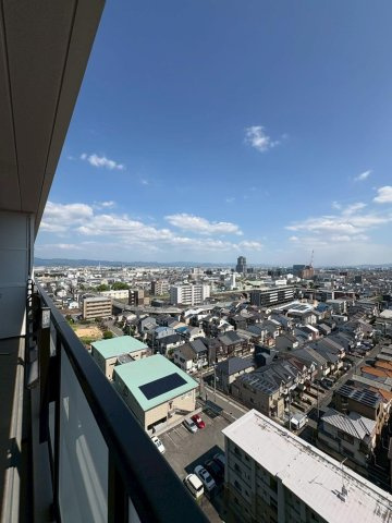 京都桂川つむぎの街ブライトスクエアの展望