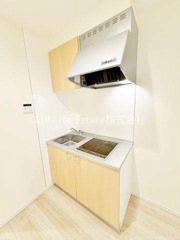小平市学園西町３丁目のアパートのキッチン