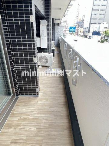 大阪市浪速区敷津西２丁目の賃貸マンションのバルコニー
