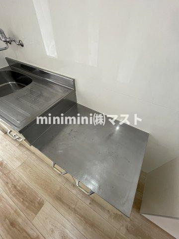 大阪市浪速区元町３丁目の賃貸マンションのキッチン