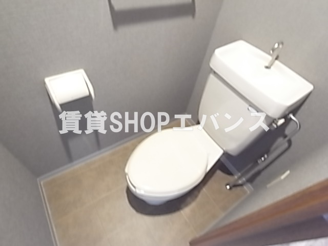 【トイレ】 | レインボーヒルズ21 | 落ち着いた色調のトイレです