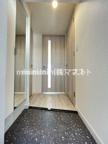 大阪市浪速区敷津西２丁目の賃貸マンションの玄関