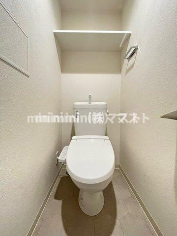 大阪市浪速区敷津西２丁目の賃貸マンションのトイレ