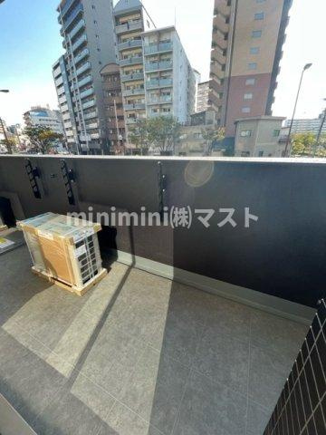大阪市浪速区敷津西２丁目の賃貸マンションのバルコニー