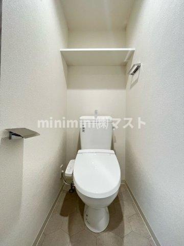 大阪市浪速区敷津西２丁目の賃貸マンションのトイレ
