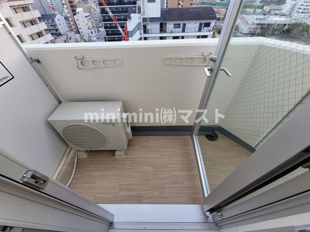 大阪市浪速区元町３丁目の賃貸マンションのバルコニー