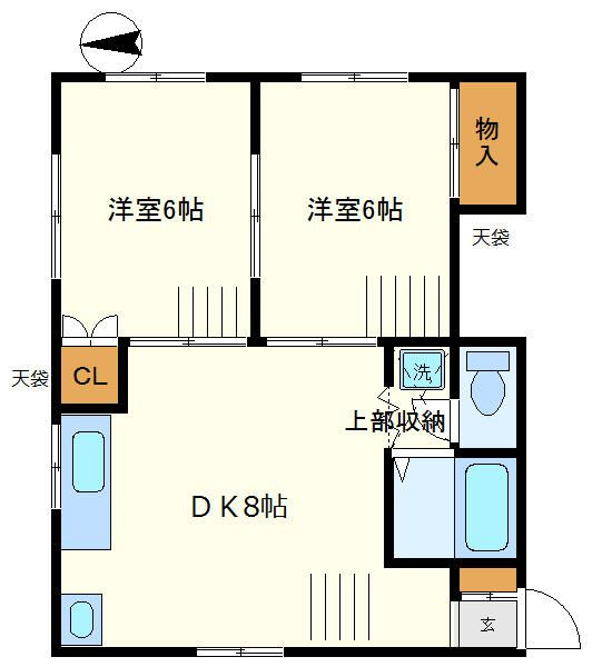 メゾン前原の間取り