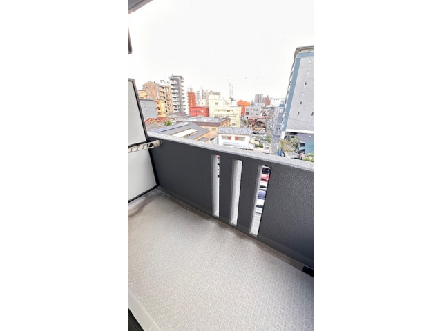 ヒット馬借BLDのバルコニー