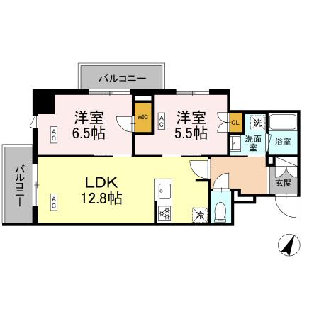 【間取り】 | ロイジェント戸越銀座