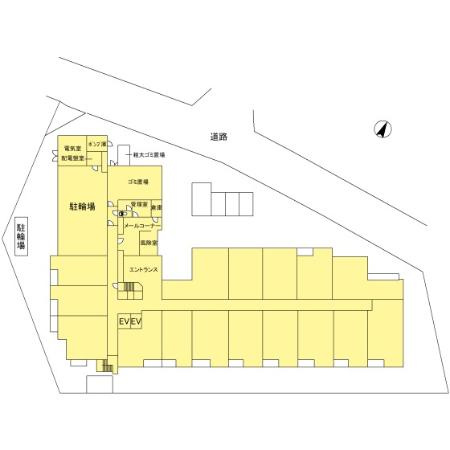 【区画図】 | ロイジェント戸越銀座