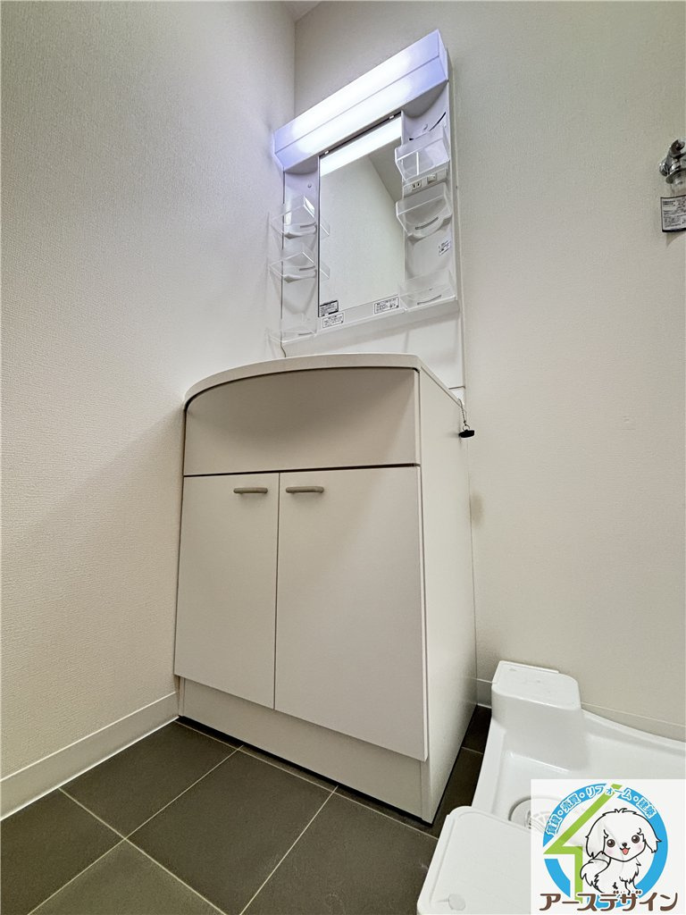ジュネスMimi東加古川の独立洗面台
