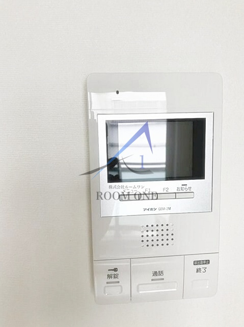 ウェルスクエア中延のセキュリティ|モニター付きインターホンです。