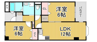 アウフヘーベン東宝塚の間取り