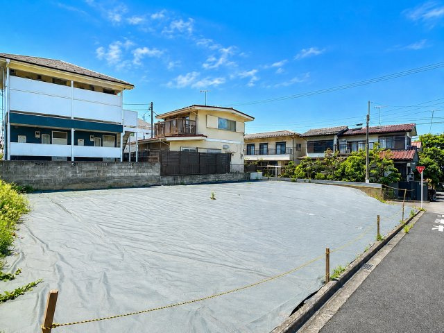 【土地図】 | ◆戸塚区矢部町　建築条件無し売地◆ | ◆爽やかな青空の下に贅沢なほどに降り注ぐ陽光、豊かな居住性と、クオリティが見事に調和した住空間は、住まうことの喜びを感じさせてくれます。ゆとりある広い敷地で開放的なお住まいです。
