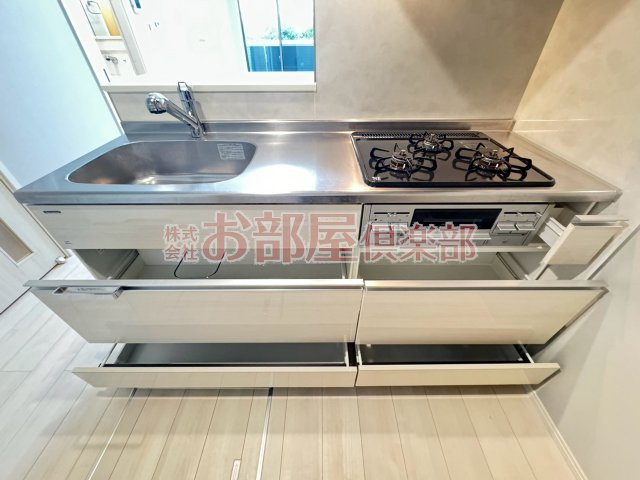 アメニティ諏訪野のキッチン|きれいなキッチンです