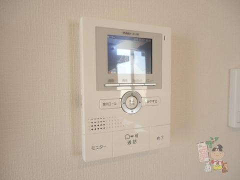 メゾン・グラシアのセキュリティ|カメラ付インターホン