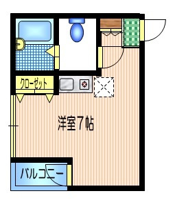イステートクレインの間取り|とても綺麗なお部屋です