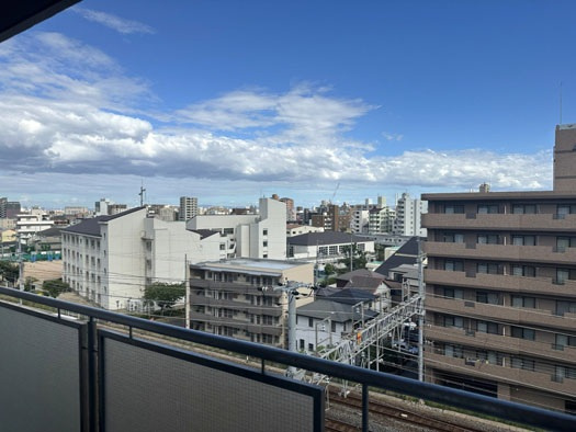 神戸市東灘区西岡本１丁目の賃貸マンションの展望