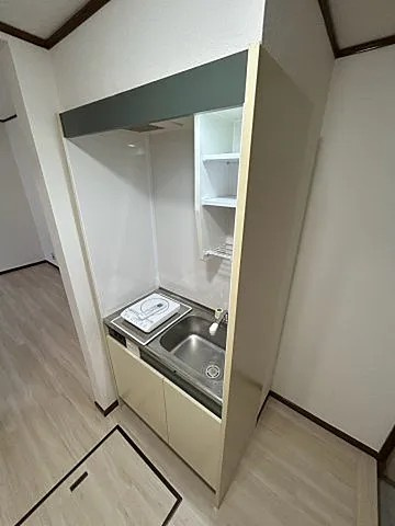 芦屋市船戸町のアパートのキッチン