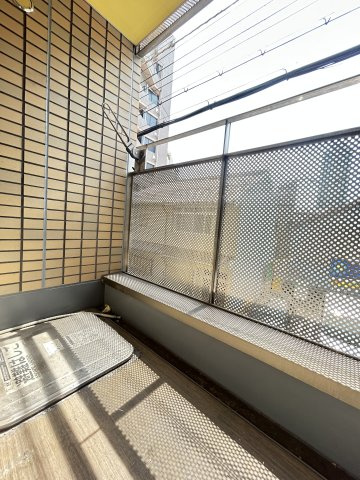 オーズハイツ新神戸のバルコニー