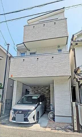 神戸市東灘区御影２丁目の一戸建ての外観