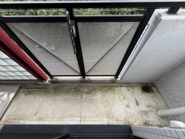 神戸市中央区野崎通２丁目の賃貸マンションのバルコニー