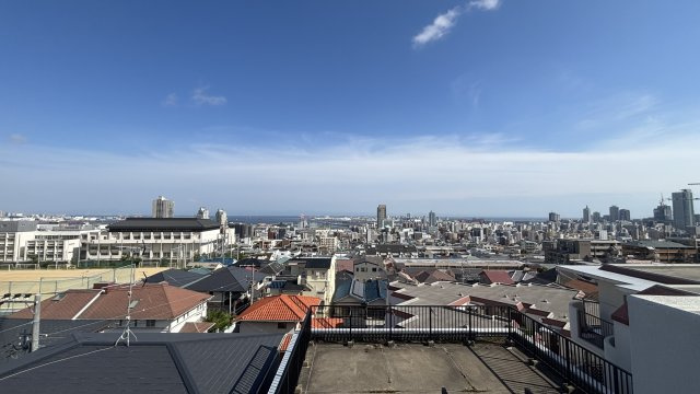 神戸市中央区野崎通２丁目の賃貸マンションの展望