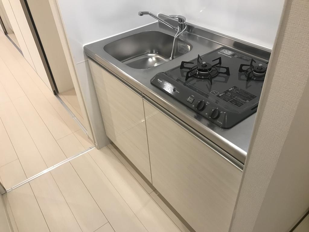 神戸市灘区篠原中町４丁目の賃貸マンションのキッチン