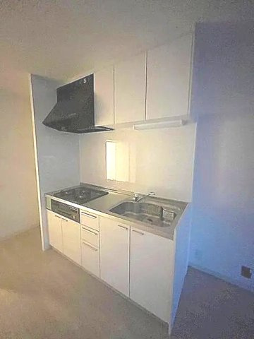 芦屋市大東町の賃貸マンションのキッチン