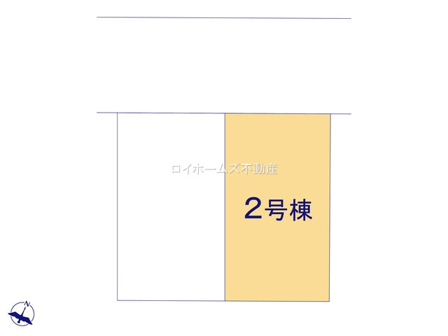 【区画図】 | 名古屋市港区大手町５丁目29-2『仲介料無料』新築戸建て | 2号棟