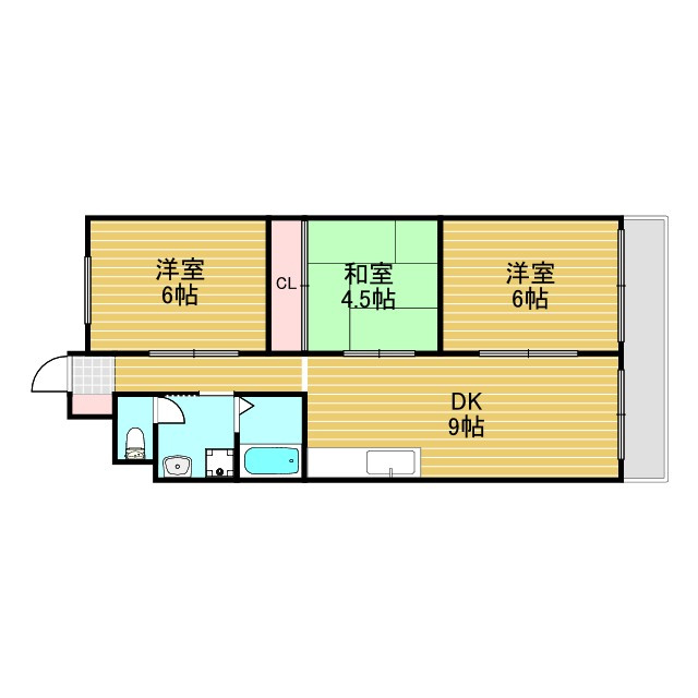 誼マンションの間取り