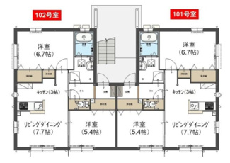 【間取り】 | エル白水池