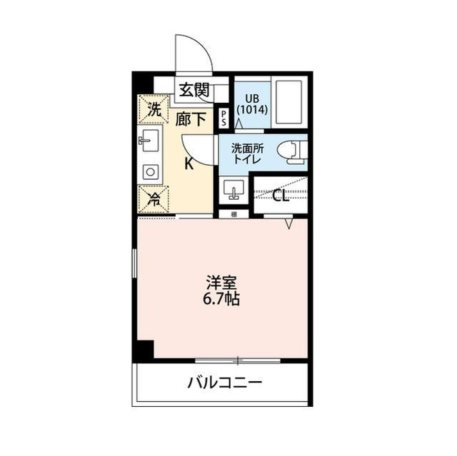 Ｂｒｉｇｈｔｅｎ新中野の間取り|間取りです。